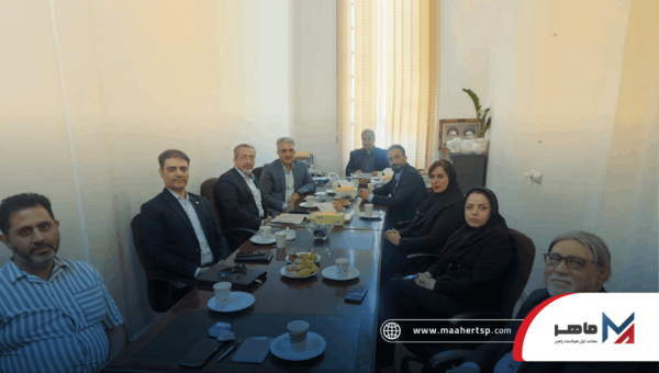 جلسه هم‌اندیشی شرکت ماهر با هیات رئیسه صنف طلا و جواهر استان اهواز